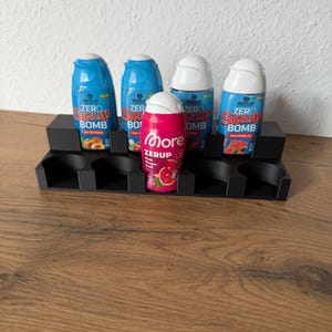 Sirup Ständer mit 9 Fächern 3D Druck - Passend für More, AHEAD etc. 画像 2