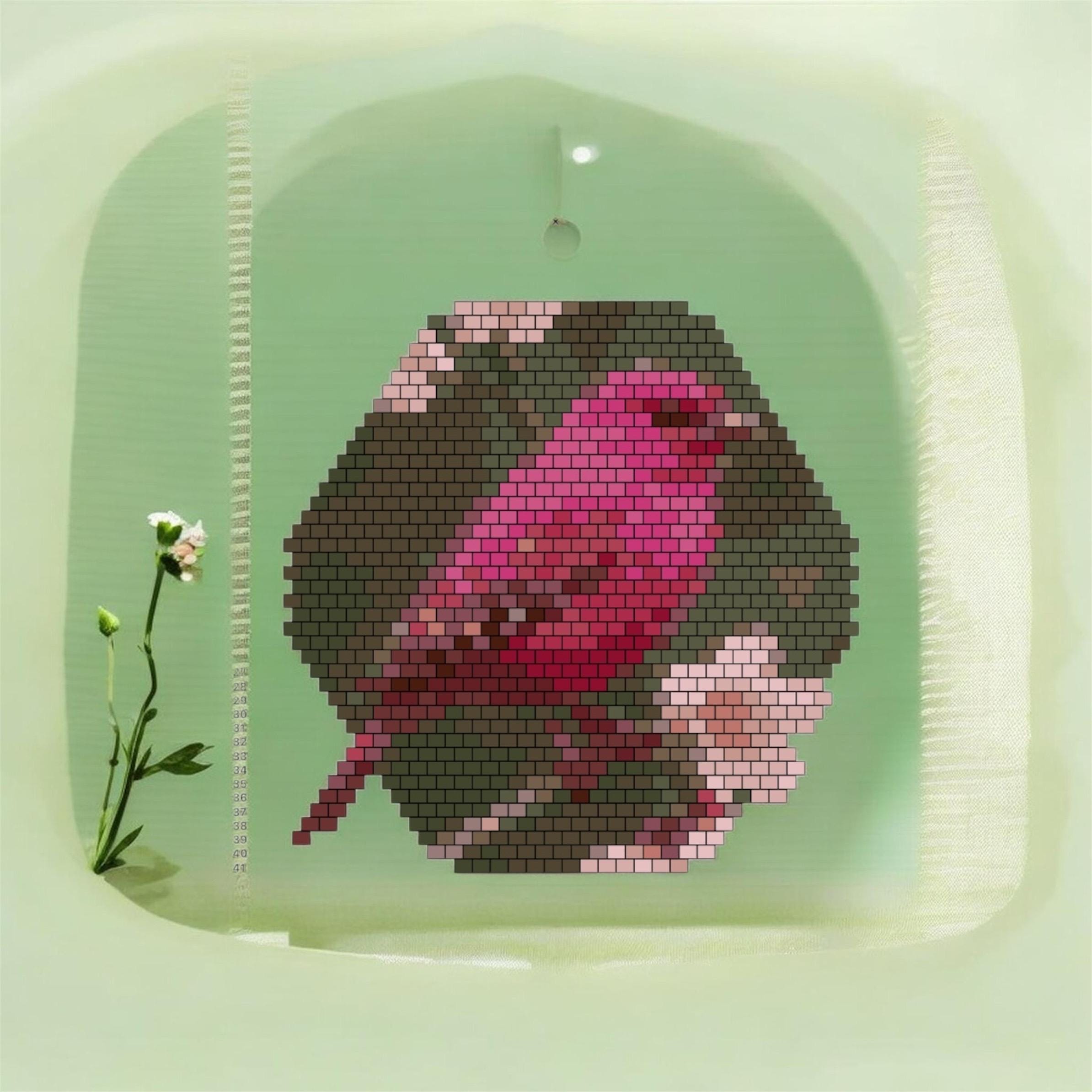 Pink Bird Pattern Beaded Pink Bird PDF Earring Pattern, PDF Only - Etsy