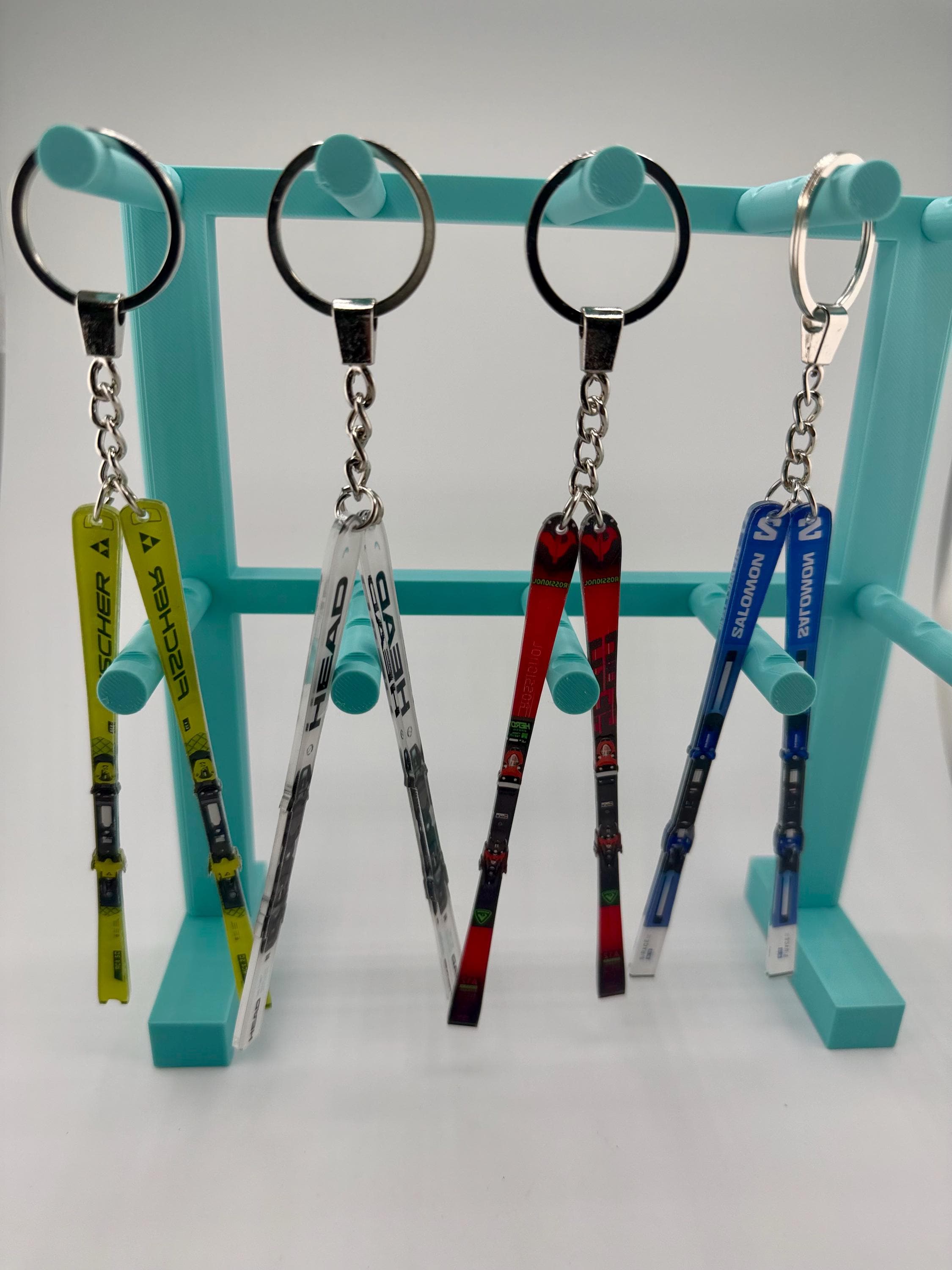 完全オーダーメイド 【スキー板】キーホルダー Ski keychain - Etsy 日本