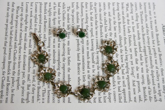 Matching bracelet and earring set best sale