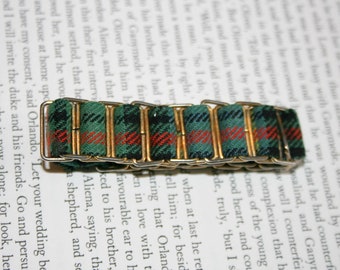 Newey England - Tartan Bracelet - Plaid Fabric