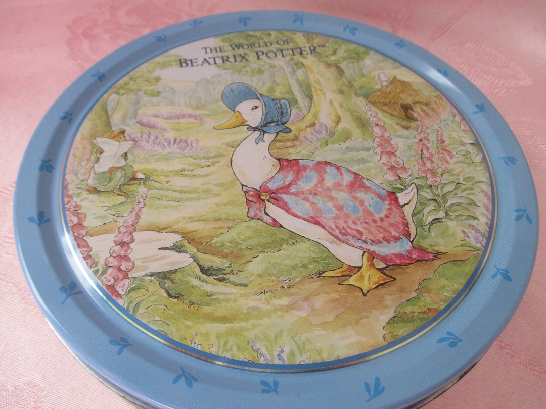 Beatrix Potter Peter Rabbit Round Collectible Tin 1994 - Etsy