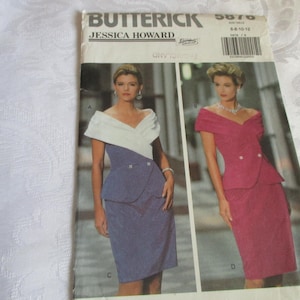 Butterick Pattern Jessica Howard 5876 - Misses Top & Skirt - 4 sizes