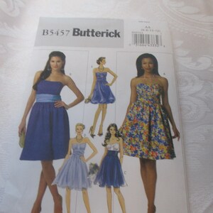 Butterick Pattern B5457 Misses Dress - 4 Sizes