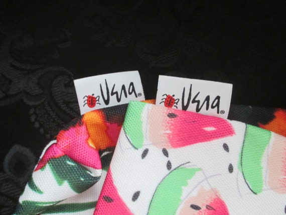 Vera - Printed Fabric Cosmetic bags - set of 2 - image 2