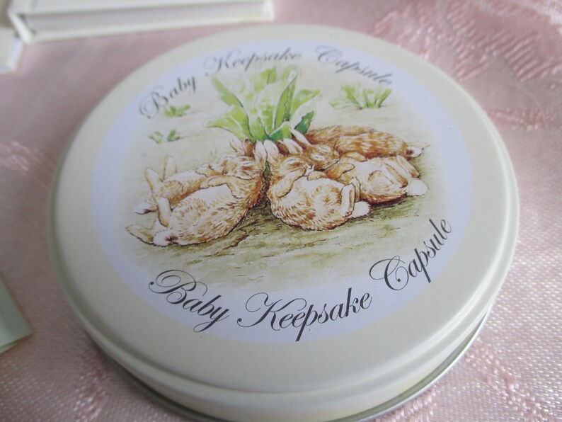 The Original Peter Rabbit Baby Keepsake Capsule IOB Etsy