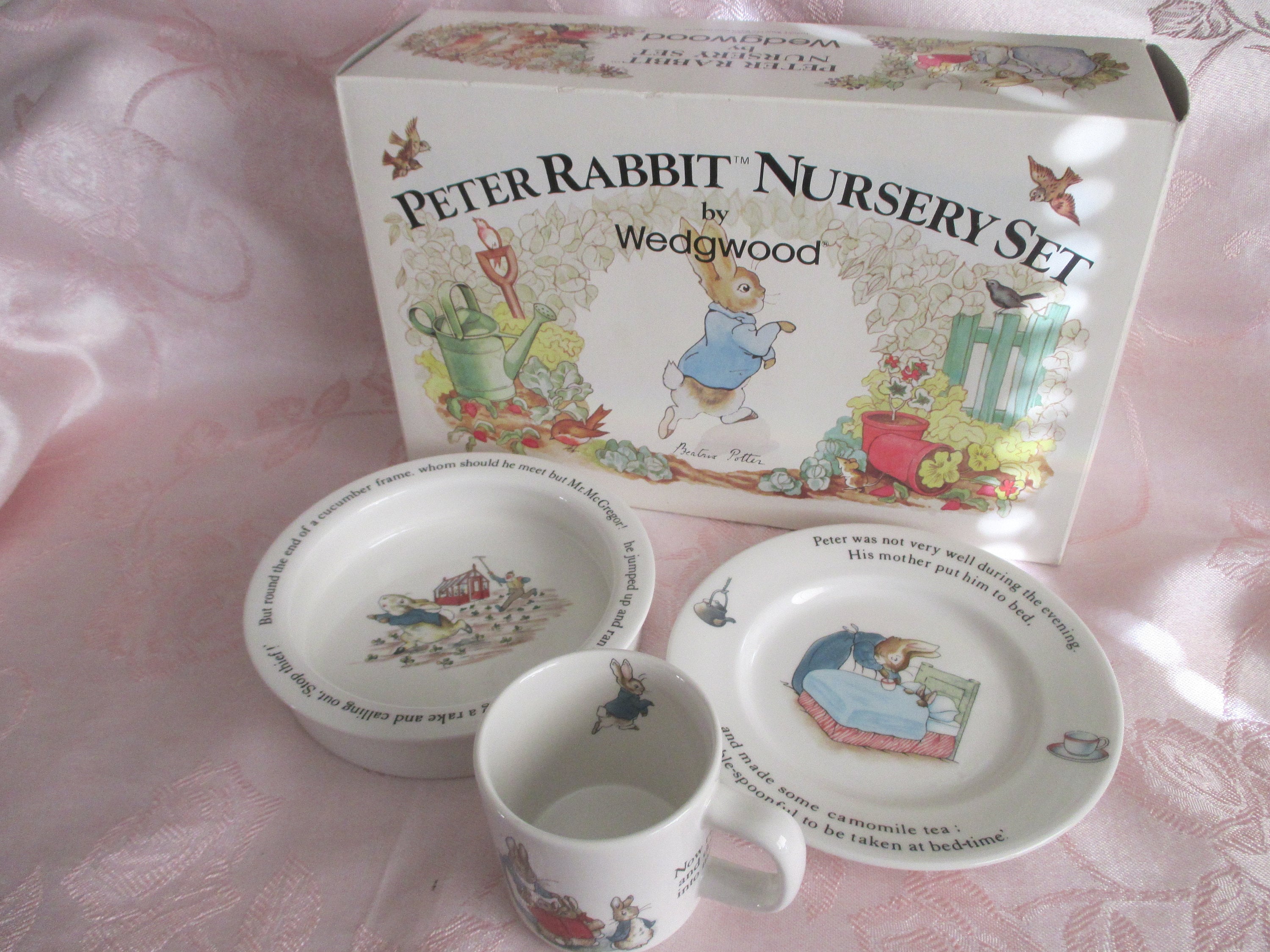 Peter rabbit nursery set by wedgwood online
