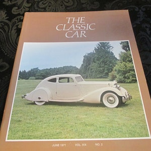 Classic Car Magazine - June 1971 Edition