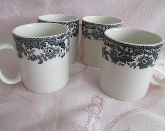 Spode Delamere Black - Mugs - set of 2