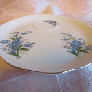 ROYAL ALBERT Forget Me Not - Snack Plate