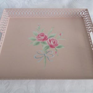 Simply Shabby Chic Blush Beauty Metal Tray