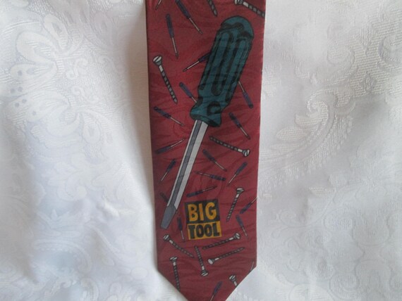 Home Improvement Tim's Big Tool Necktie