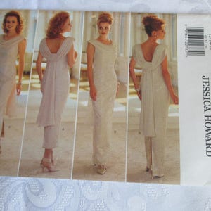 Butterick Pattern 4315 - Misses  Evening Special Occasion Dress - 3 sizes