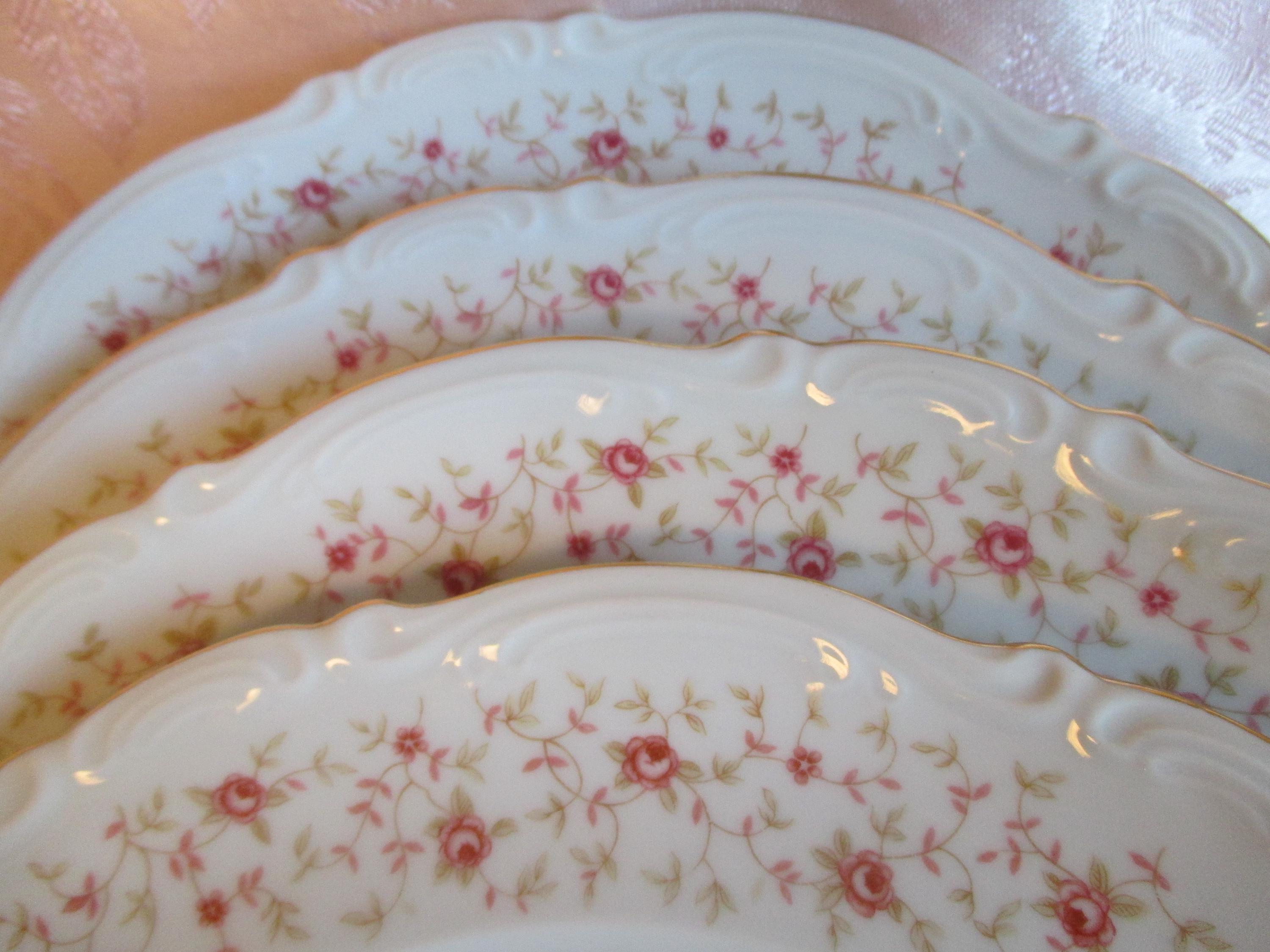 Lady Claire by Mitterteich - Dinner Plates - set of 4