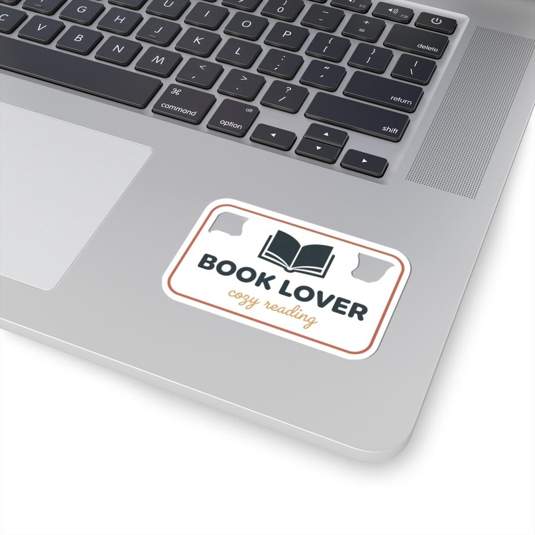 Book Lover Cozy Reading Sticker | Kiss-cut Vinyl Gift - Etsy