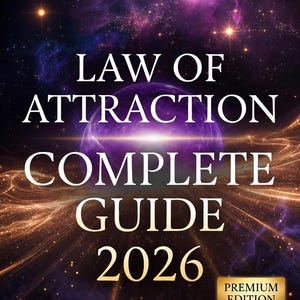 Law of Attraction Guide PDF | Manifestation Techniques, Visualization, Instant Download