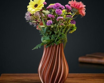 Dekorative Vase "Shiny" -Farbwechsel je nach Blickwinkel