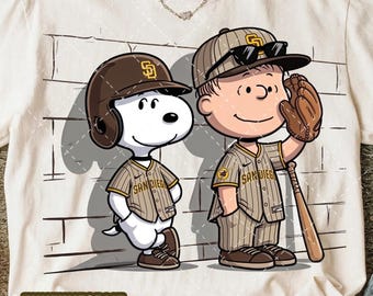 San Diego honkbalfanart cartoon png, grappige minnaar shirt design, retro honkbalafbeelding, jeugd honkbal vader fan, wedstrijddag png, sublimatie