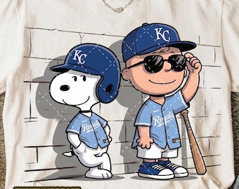 Kansas City honkbalfanart cartoon png, grappige honkballiefhebber shirtontwerp, retro honkbalafbeelding, jeugd honkbal vader fan, wedstrijddag png