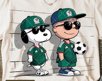 Grappige Mexicaanse voetbalcartoon Snoop WK 2026, png PNGEgg | Mexicaans voetbalshirtontwerp | Grafische voetbalfan