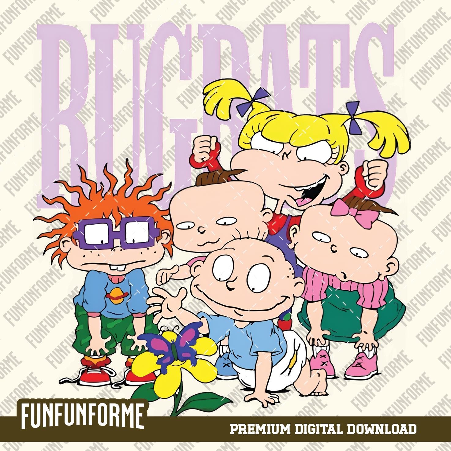 Rugrats Drawing Style