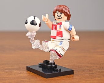 MOC Modric Croatia Figure - 10 Home Jersey, Ballon d’Or Winner & Captain