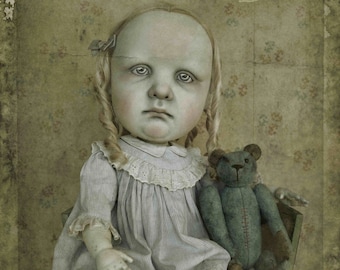 Giclee Fine Art Print. Doll Photography.