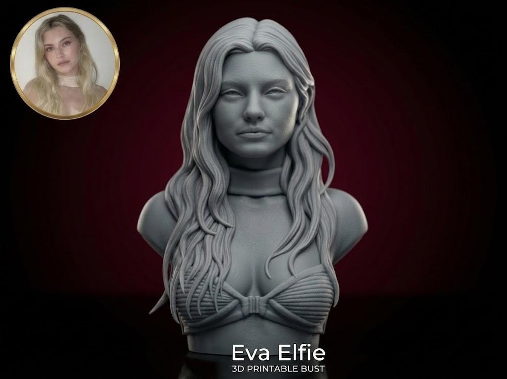 eva elfie blue dress Theeva Elfie