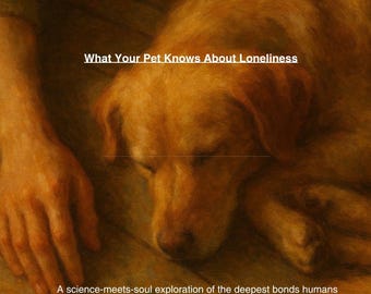 The Belonging Prescription Ebook – Pet Wellness, Loneliness, Human-Animal Bond (Digital Download)