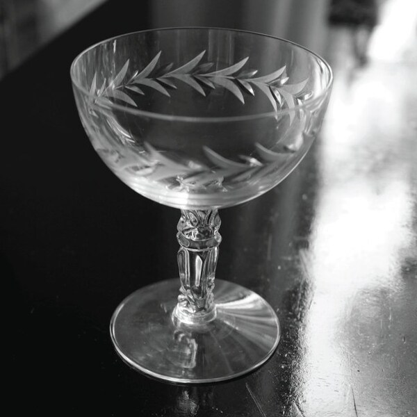 Vintage Cocktail Glasses Etsy