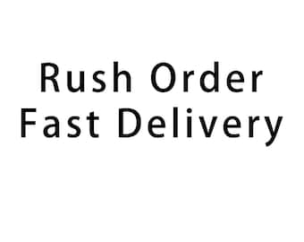 FAST Rush order Service for backdrop