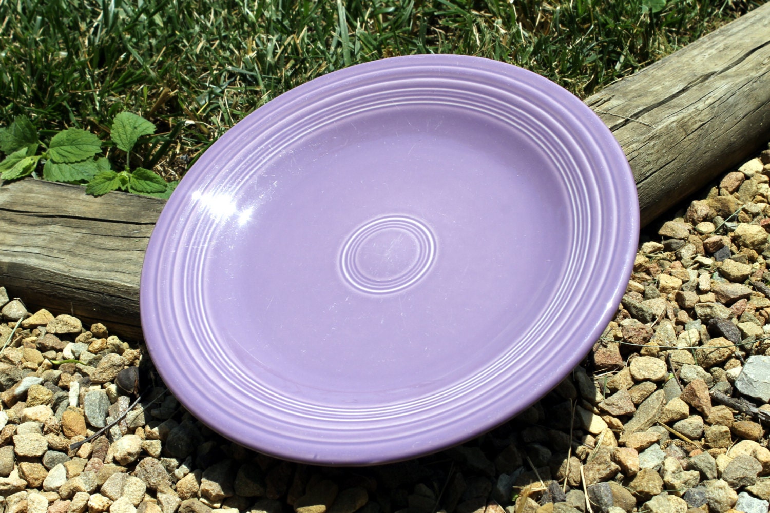 Fiestaware Dinner Plates Lilac Purple Large 10 Inch Serving Etsy