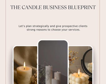 Candle Business Blueprint Ebook | Home Business Guide (Digital Download)iq