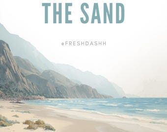 Skin against the sand