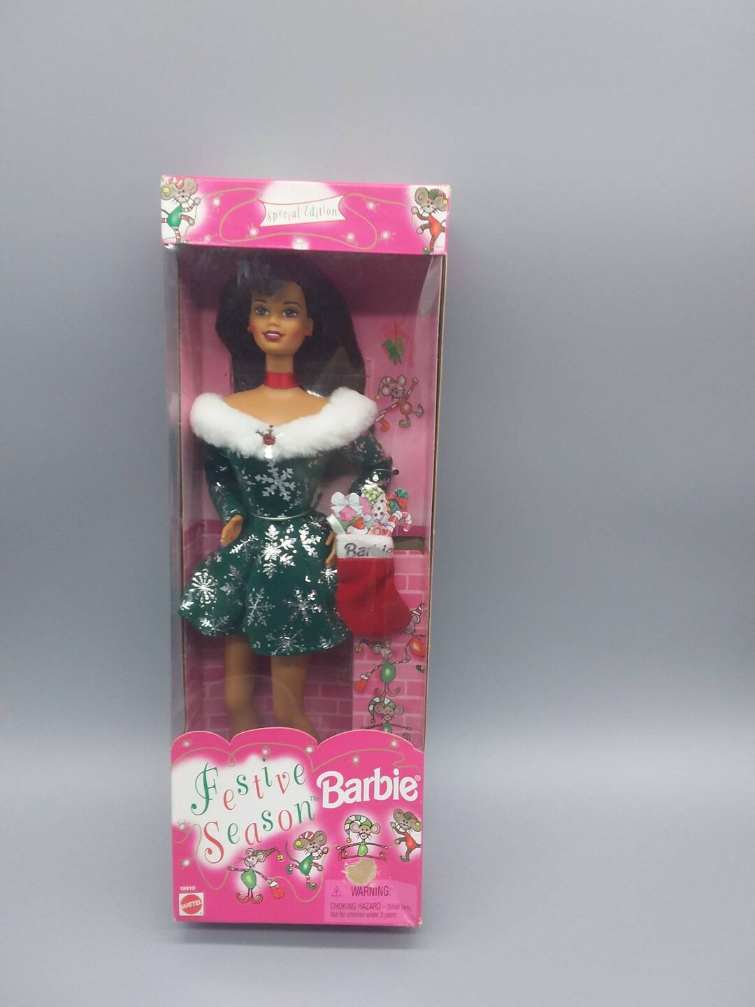 Mattel Barbie Festive Season Doll African American 1997 - Etsy
