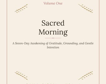 Sacred Morning Devotional