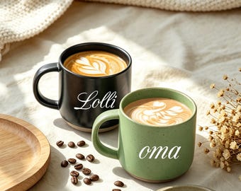Personalisierte Kaffeetasse mit Namen, Benutzerdefinierte Keramiktasse, Perfektes Geschenk für jeden Anlass