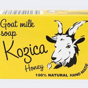 Goat Milk Soap With Honey - Natural Bar Soap - Handmade Gentle Soap for Face & Body
