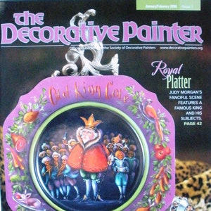 The Decorative Painter, 2006, Paint Book, Vintage decorative painting, Patterns, Tole Book, painting Magazine, Combined Artists patterns image 1