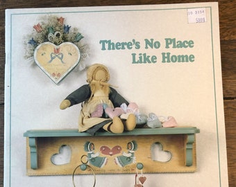 Painting Book, Alisa Liston,Tole Painting book,There's No Place Like Home,Country painting, tole painting, painting book, tole book,Painting