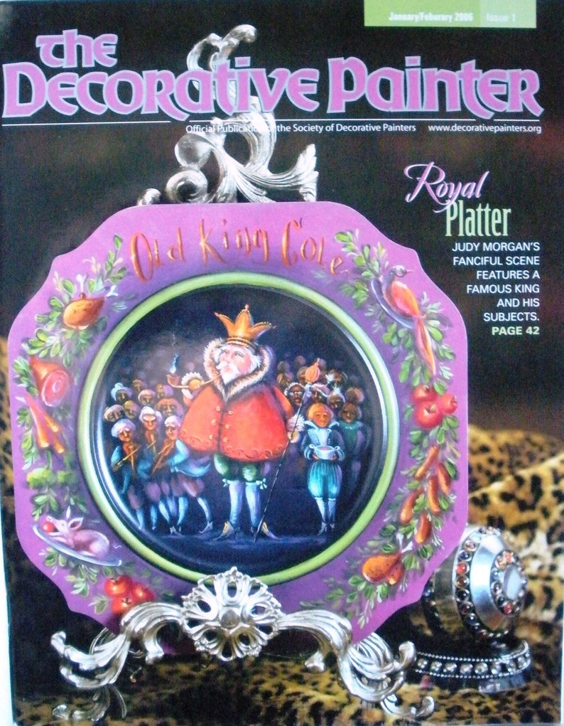 The Decorative Painter, 2006, Paint Book, Vintage decorative painting, Patterns, Tole Book, painting Magazine, Combined Artists patterns image 1