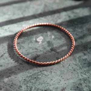 1/2 Sacred Cubit Tensor Ring - Pure Copper, Fuel Tank, Bracelet