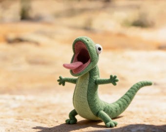 Kawaii nåltovad ödlan Tom | HOPPERS fangåva 7,5-10 cm