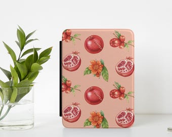 Pomegranate Kindle Case, Interior Hand Strap, Paperwhite Edition, Colorsoft Edition
