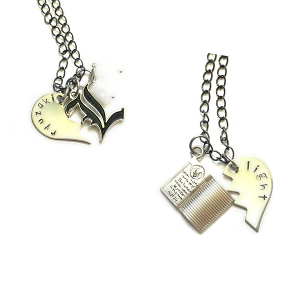 L & Light Best Friends/Lovers Necklaces