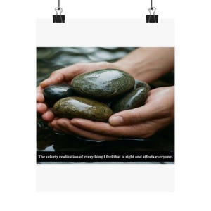 Aksamitne uświadomienie sobie wszystkiego, co uważam za słuszne i co dotyczy każdego. (Wersja 3)