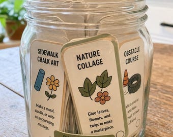 Alternative Activity Cards Printable | 50 Screen-Free Ideas for Kids | Family Activity Deck PDF