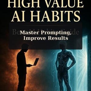 Przewodnik po nawykach związanych z AI o wysokiej wartości. Opanuj podpowiedzi, popraw wyniki (plik PDF w wersji cyfrowej)