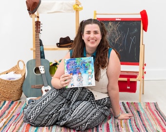 AUTHOR SIGNED PAPERBACK Children's Book: When I grow up, what will I be? | Hand-Illustrated by Laura Teichen