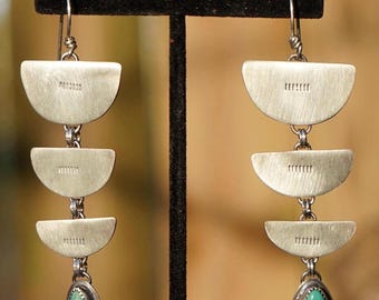 Turquoise Sterling Earrings